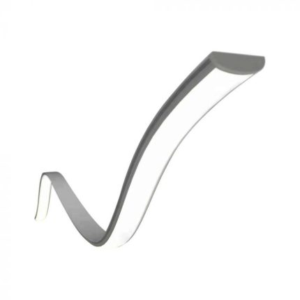 ALU profil za LED trak /nadgradni/srebrn/upogljiv/200 cm