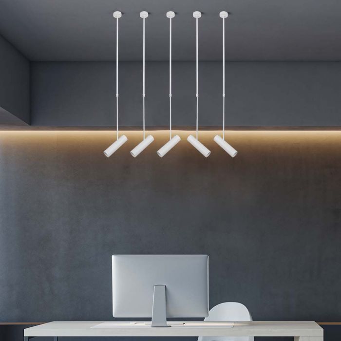LED viseča stropna svetilka GU10 ALU bela 220 mm.jpg.1