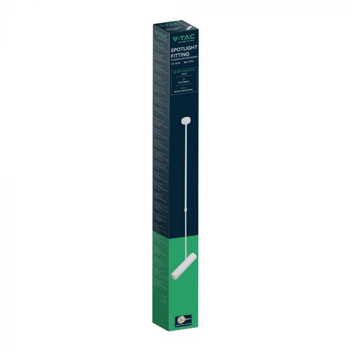 LED viseča stropna svetilka GU10 ALU bela 220 mm.jpg.1.jpg.1.jpg.1
