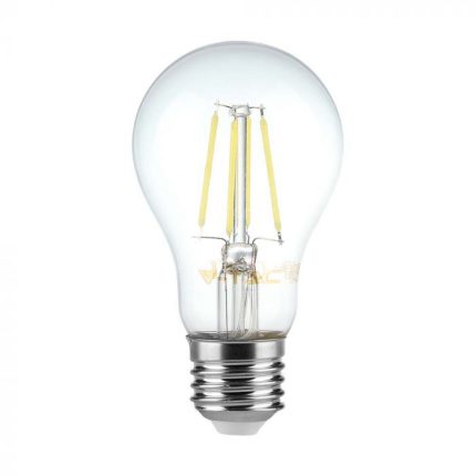 LED žarnica E27/8W/A60/filament/zatemnilna/3000K/V-tac