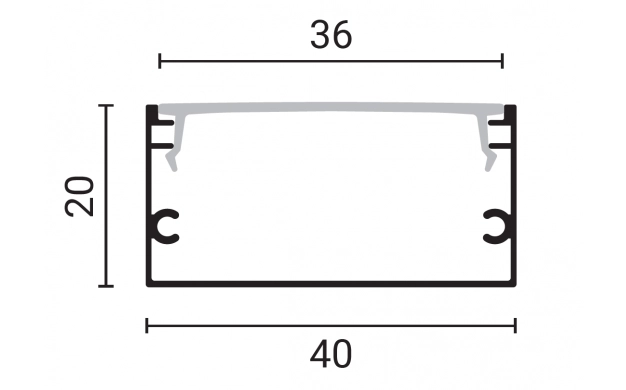 ALU profil za LED trak nadgradni srebrn 40 mm.jpg.1.jpg.1