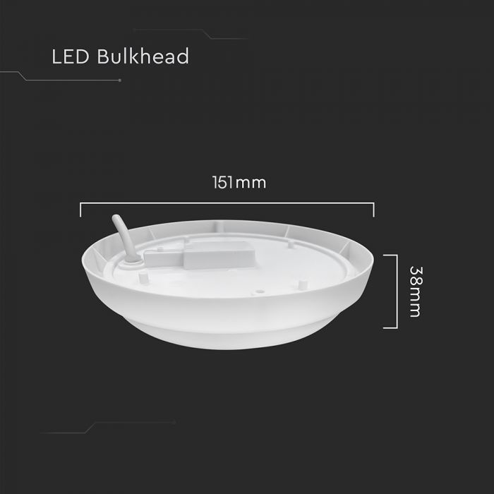 LED stropna svetilka 12W okrogla bela IP54 V-tac.jpg.1.jpg.1.jpg.1