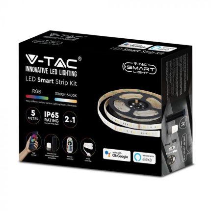 LED trak set/4W/m/RGB+CCT/App+IR/Alexa &Google Home/V-TAC