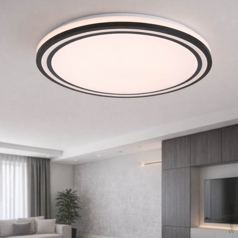LED stropna svetilka 60W CCT črna daljinec OPTONICA.jpg.100.jpg.1