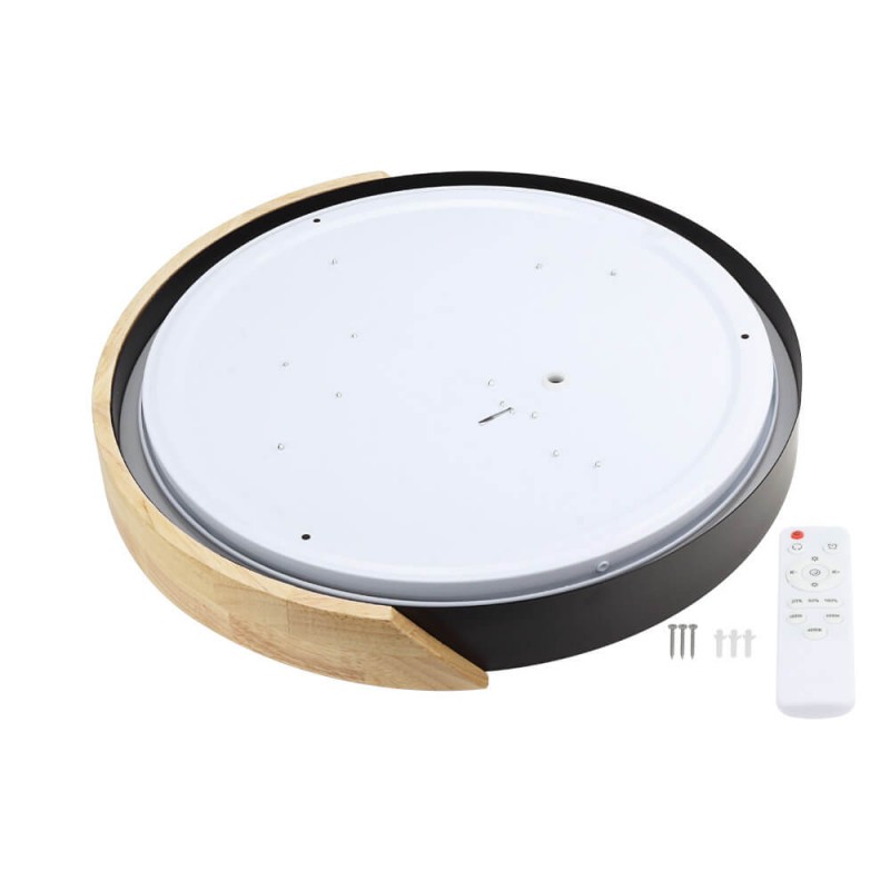 LED stropna svetilka 60W CCT les daljinec OPTONICA