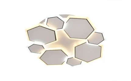 LED stropna svetilka design/68W/CCT/daljinec/OPTONICA