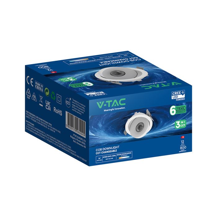 LED reflektorska svetilka 12W vgradna V-TAC.jpg.1.jpg.1.jpg.1